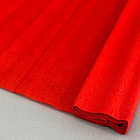 Гофрований (креповий) папір 50х150см - червоний