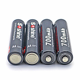 Акумулятор LiFePO4 Soshine 14500 (AA) 3.2 V 700mAh, фото 4