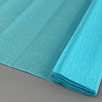 Гофрований (креповий) папір 50х150см - лазурний