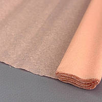 Гофрований (креповий) папір 50х150см - персиковий