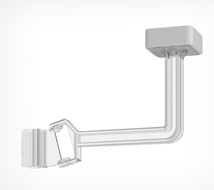 Магнітний тримач рамки під полицю, Магнітний утримувач рамки (1126)