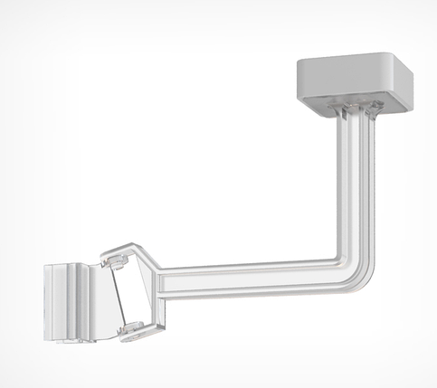 Магнітний тримач рамки під полицю, Магнітний утримувач рамки (1126), фото 1