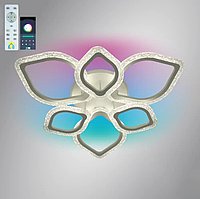 Керована світлодіодна люстра Esllse AZALIA ICE RGB 100 W 7R-APP-680x110- WHITE/WHITE-220-IP20