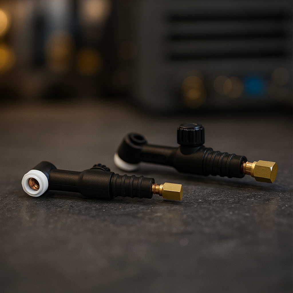 Гусак TIG 17V з вентилем для аргонодугового пальника, змінний елемент для зварювання