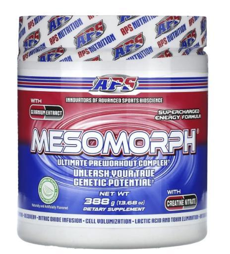 Передтренувальний комплекс APS Mesomorph V4.0 388 грам Смак :Strawberry Kiwi, фото 1