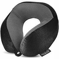 Подушка дорожня 4FIZJO 30 x 27 x 12 см Black (P-5907739319425)