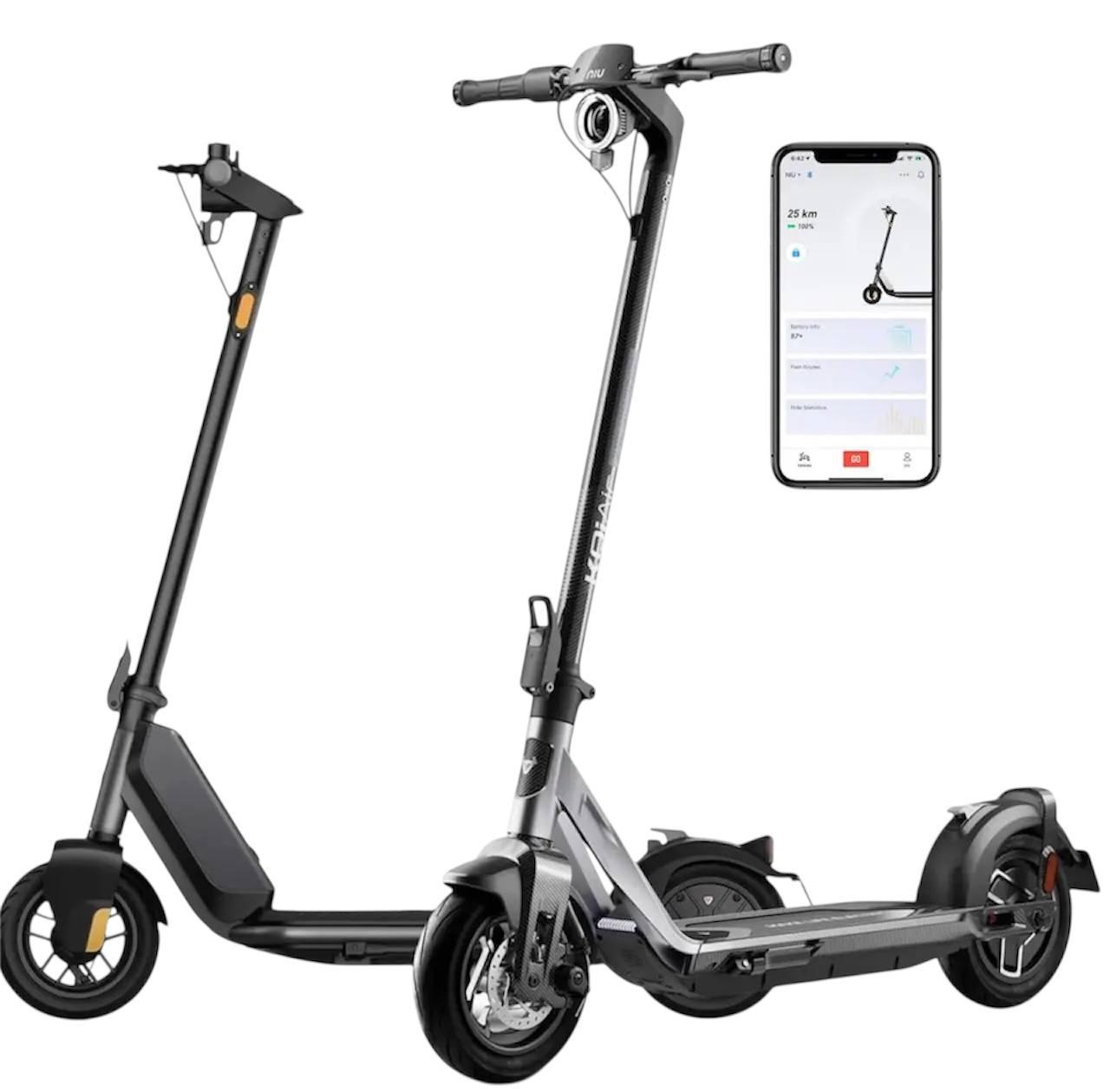 Електросамокат NIU KQi1 Pro потужний, до 25 км/год, запас ходу 25 км, 250 Вт, з підсвіткою для міста, фото 1