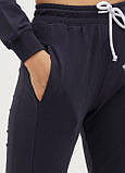 Штани спортивні жіночі S темно-сірий, фото 3