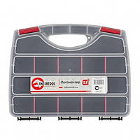 Органайзер для металовиробів та дрібних деталей пластиковий INTERTOOL BX-4001 12,5" 32x26x5 см