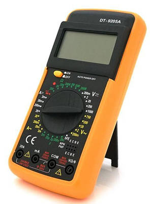 Цифровий професійний мультиметр DT-9205A-1 вольтметр тестер продзвонювання