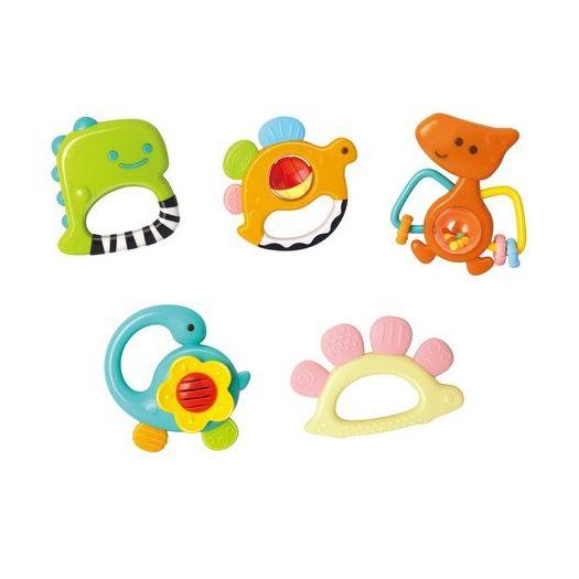 Набір брязкалець Динозаври (5 шт) від Hola Toys, фото 1