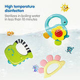 Набір брязкалець Динозаври (5 шт) від Hola Toys, фото 4