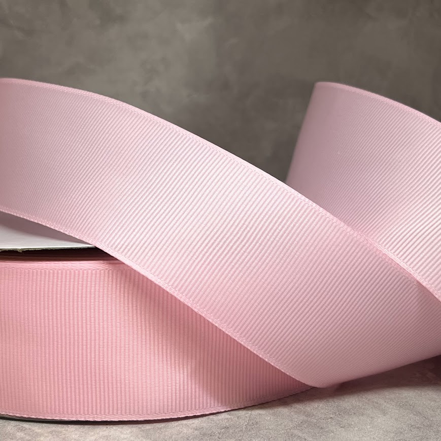 Репсова стрічка 4 см, колір рожевий, арт 016598, 1 метр, Рожевий, фото 1