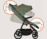 Прогулянкова коляска Lionelo IVA GREEN FOREST, фото 4