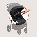 Прогулянкова коляска Lionelo IVA GREY GRAPHITE, фото 5
