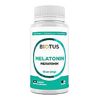 Мелатонін, Melatonin, Biotus, 10 мг, 100 капсул