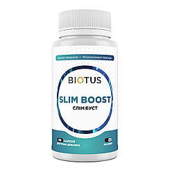 Слім Буст, Slim Boost, Biotus, комплекс для схуднення, 90 капсул