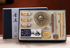 Набір "Сян Дао" 10 предметів Бронзова куртельниця