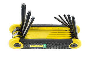 Набір шестиграних ключів Stanley 2-69-266 Зірки "Torx" 8 од. (T9-T10-T15-T20-T25-T27-T30-T40)