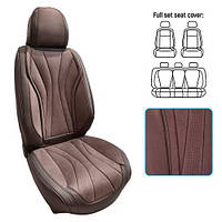 Набір чохлів V-9101 Brn повний к-т екошкіра коричневий