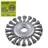 Alloid. Щетка дискообразная "пучки витой проволоки" 125*22,23