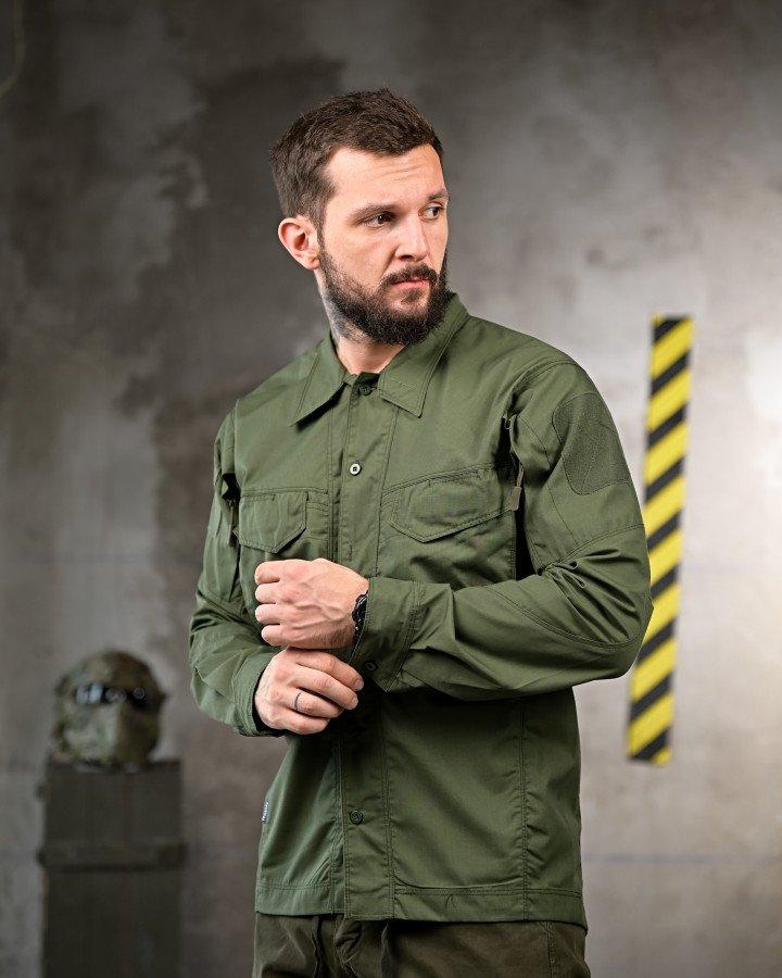 Тактична сорочка Олива — МАЛОМІРКА (на розмір менше)