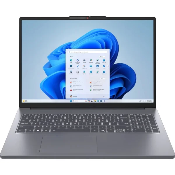 Ноутбук Lenovo IdeaPad Slim 3 16ARP10 (83K8005HRA) Luna Gray, фото 1