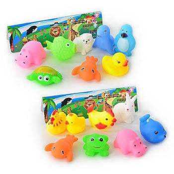 Іграшка пищалка Тварина 8шт 133C-6/7 G-Rich