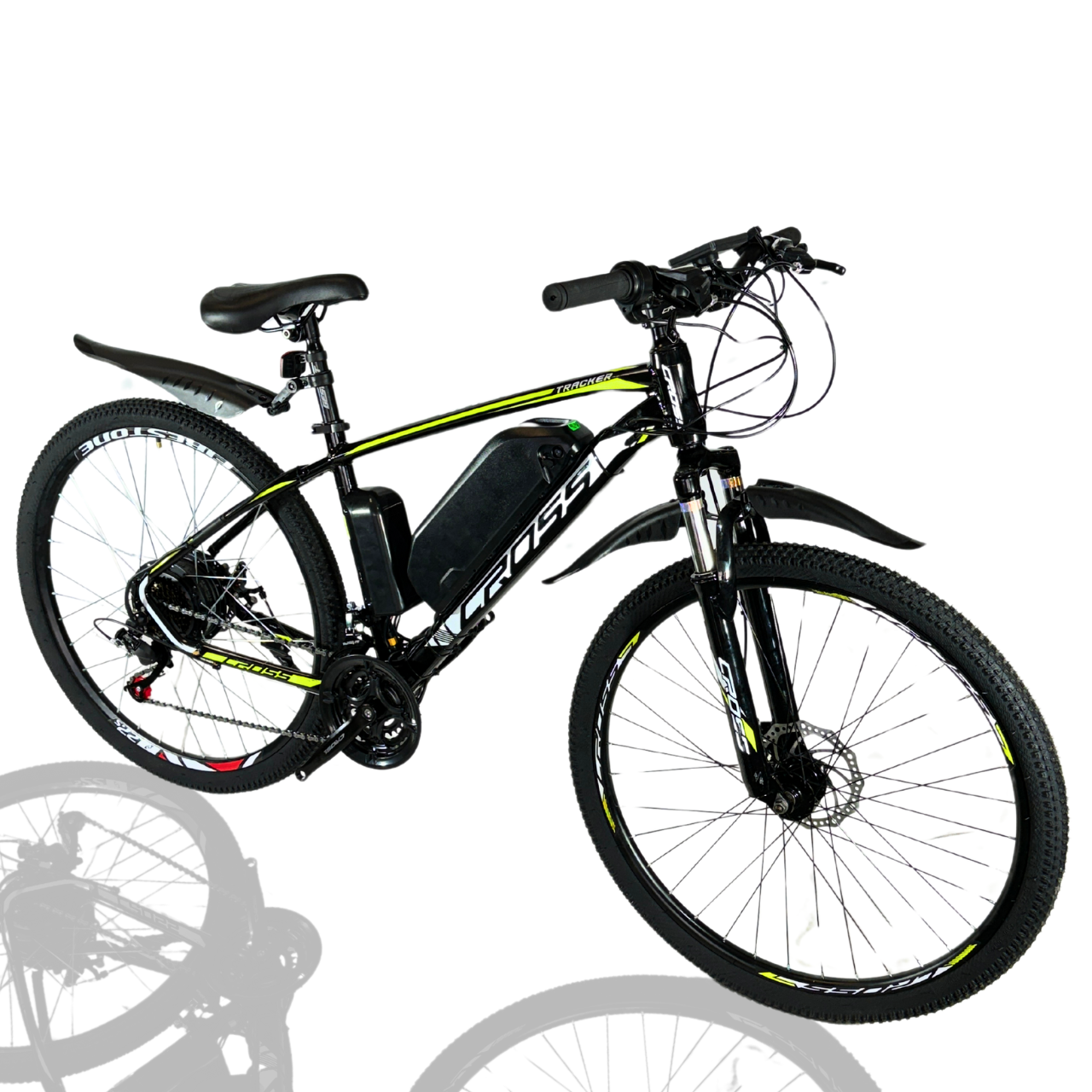 Електровелосипед E-Titan 27.5" Cross Tracker 48 В 450Вт 12 Ah/ до 40-45 км запас ходу + Дисплей LSD-10