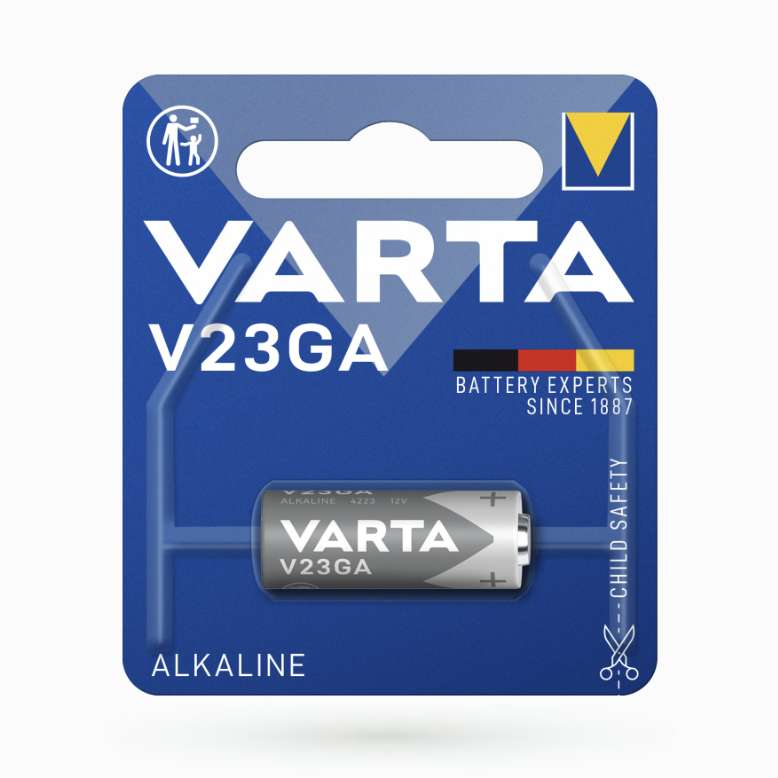 Батарейка VARTA V 23 GA BLI 1 ALKALINE (4223101401), фото 1