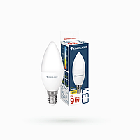 Світлодіодна лампочка свічка Enerlight С37 9Вт 3000K E14