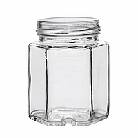 Банка скляна євро 0,229 л (кришка 63), 1/30