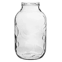Банка скляна євро 5 л, (кришка 100)  1/6