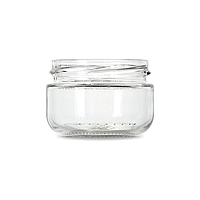Банка скляна євро 0,1 л, (кришка 66) 1/24