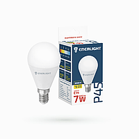 Лампа світлодіодна сфера Enerlight P45 7Вт 3000K E14