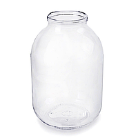 Банка звичайна скляна 3 л (СКО) 6 шт./бл