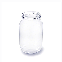 Банка скляна євро 1 л  12 шт/бл
