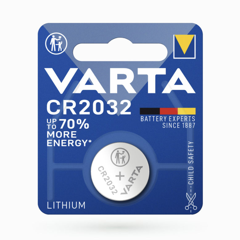 Батарейка VARTA CR 2032 BLI 1 LITHIUM ш.к. 4008496276882, фото 1