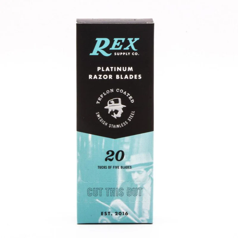 Леза Rex Supply Platinum Double Edge Blades 100 шт