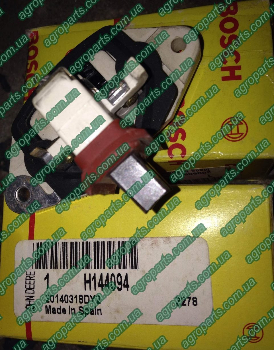 Регулятор H144094 напруги з щітками Voltage Regulator JOHN DEERE Н144094