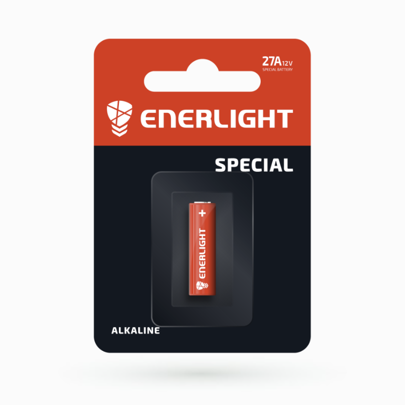 Батарейка ENERLIGHT Special Alkaline 27 A BLI 1, фото 1