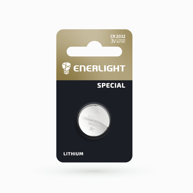 Батарейка Enerlight Lithium CR 2032 1  шт  (4823093502567), фото 1