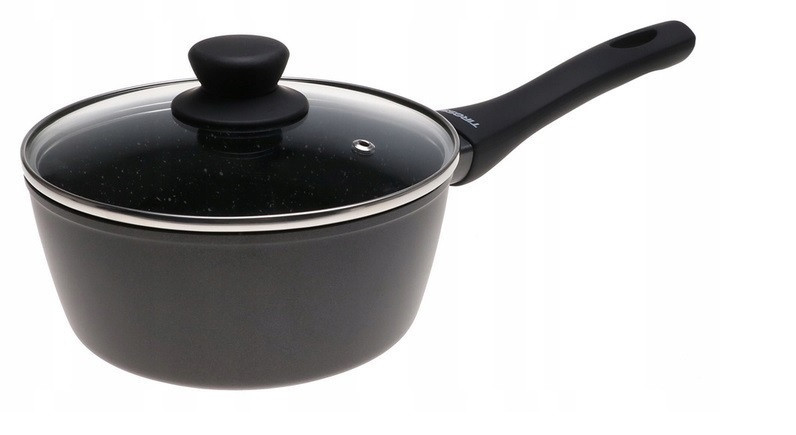 Новий антипригарний кухонний ківш, кухлик 2,2 л Tiross TS 2406 з Європи, сотейник, фото 1