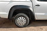 Розширювачі колісних арок EuroCap (ABS, на болтах) для Volkswagen Amarok 2010-2022 рр, фото 4