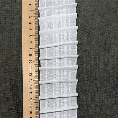 Шторна тасьма олівець 60мм. 904тс