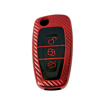 Чохол для ключа FORD червоний