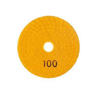 Коло алмазне шліфувальне гнучкий на липучці 100 мм P100. INTERTOOL BT-0907