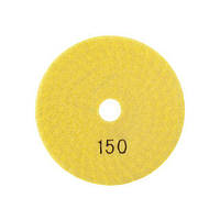 Коло алмазне шліфувальне гнучкий на липучці 100 мм P150. INTERTOOL BT-0909