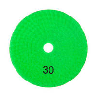 Коло алмазне шліфувальне гнучкий на липучці 125 мм P30. INTERTOOL BT-0922