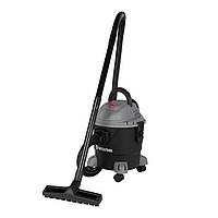 Пилосос будівельний 1.0 кВт, бак 15 л., пластик, >17кПа INTERTOOL DT-1015